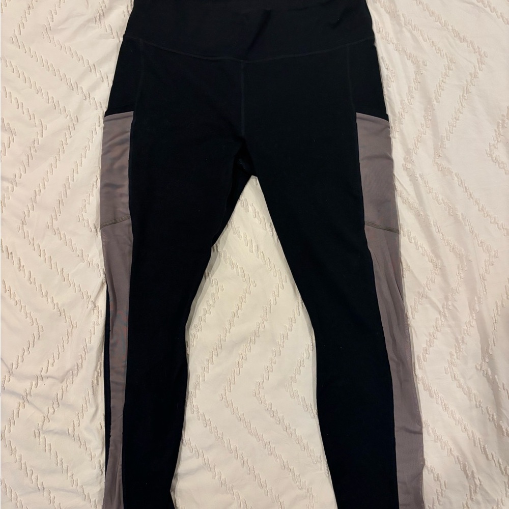 Fabletics Black and Gray Leggings